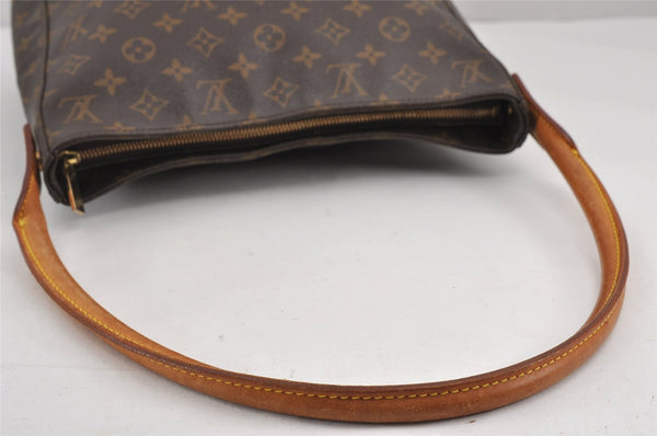 Authentic Louis Vuitton Monogram Looping GM Shoulder Bag M51145 LV 8852J