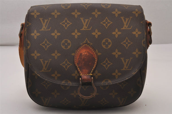 Authentic Louis Vuitton Monogram Saint Cloud GM M51242 Shoulder Bag Junk 8853I