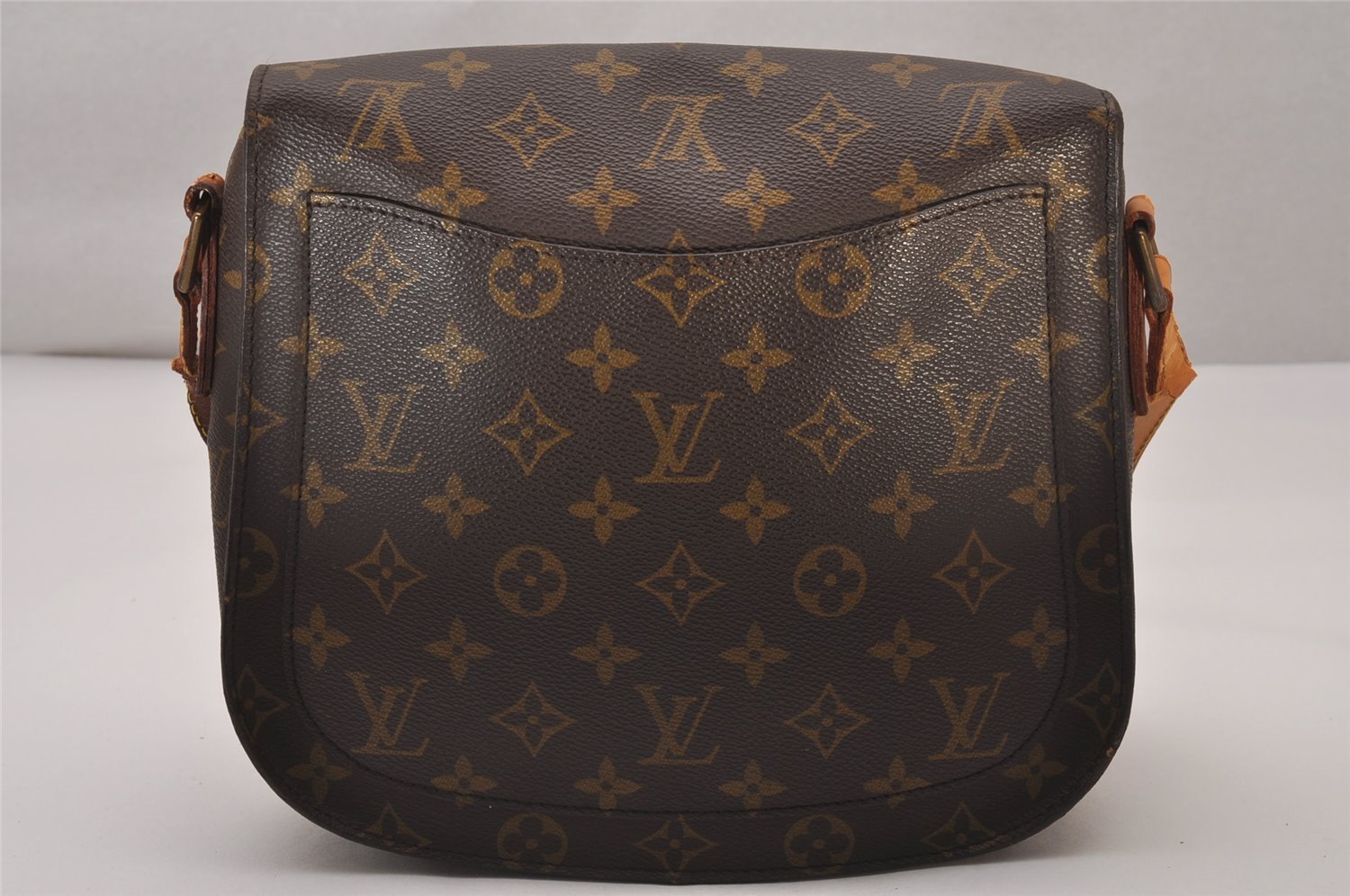 Authentic Louis Vuitton Monogram Saint Cloud GM M51242 Shoulder Bag Junk 8853I
