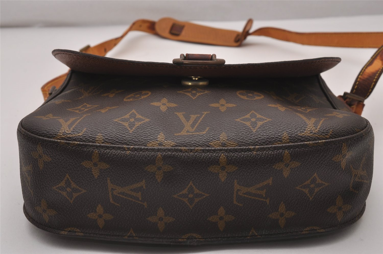 Authentic Louis Vuitton Monogram Saint Cloud GM M51242 Shoulder Bag Junk 8853I