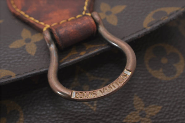 Authentic Louis Vuitton Monogram Saint Cloud GM M51242 Shoulder Bag Junk 8853I