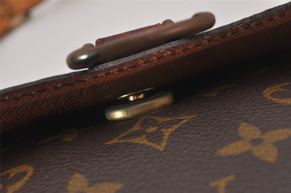 Authentic Louis Vuitton Monogram Saint Cloud GM M51242 Shoulder Bag Junk 8853I