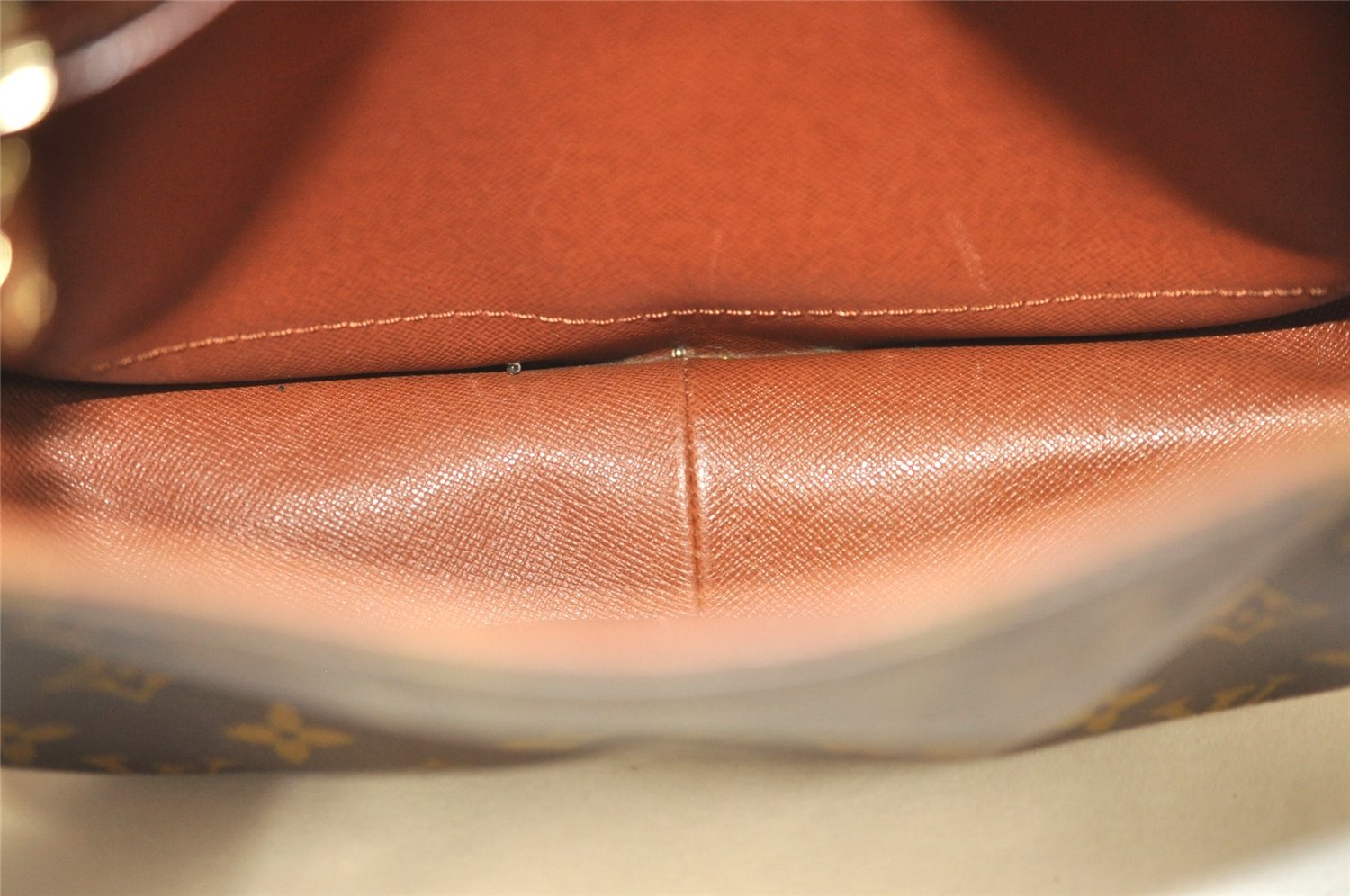 Authentic Louis Vuitton Monogram Saint Cloud GM M51242 Shoulder Bag Junk 8853I