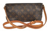 Authentic Louis Vuitton Monogram Trotteur Shoulder Cross Bag M51240 LV 8853J