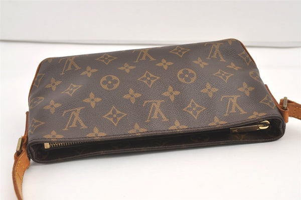Authentic Louis Vuitton Monogram Trotteur Shoulder Cross Bag M51240 LV 8853J