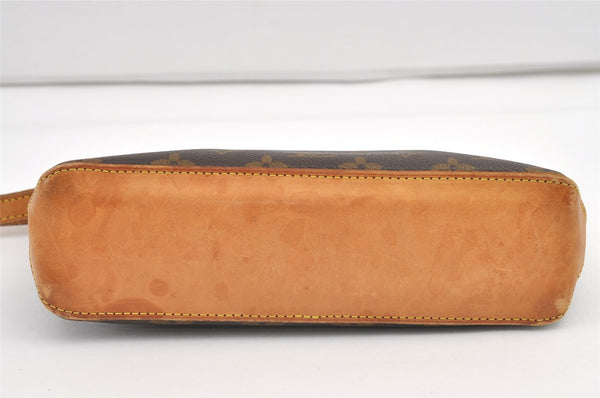 Authentic Louis Vuitton Monogram Trotteur Shoulder Cross Bag M51240 LV 8853J