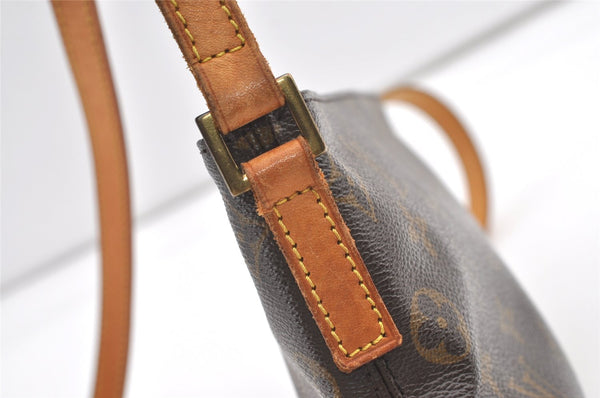 Authentic Louis Vuitton Monogram Trotteur Shoulder Cross Bag M51240 LV 8853J