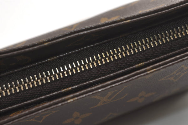 Authentic Louis Vuitton Monogram Trotteur Shoulder Cross Bag M51240 LV 8853J