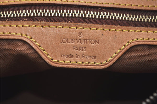 Authentic Louis Vuitton Monogram Trotteur Shoulder Cross Bag M51240 LV 8853J
