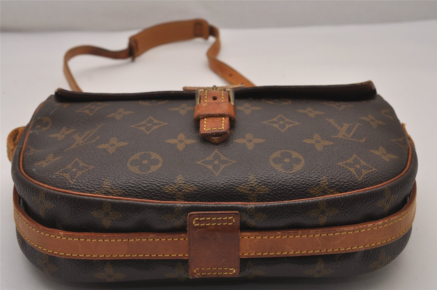 Authentic Louis Vuitton Monogram Jeune Fille MM M51226 Shoulder Bag Junk 8854I