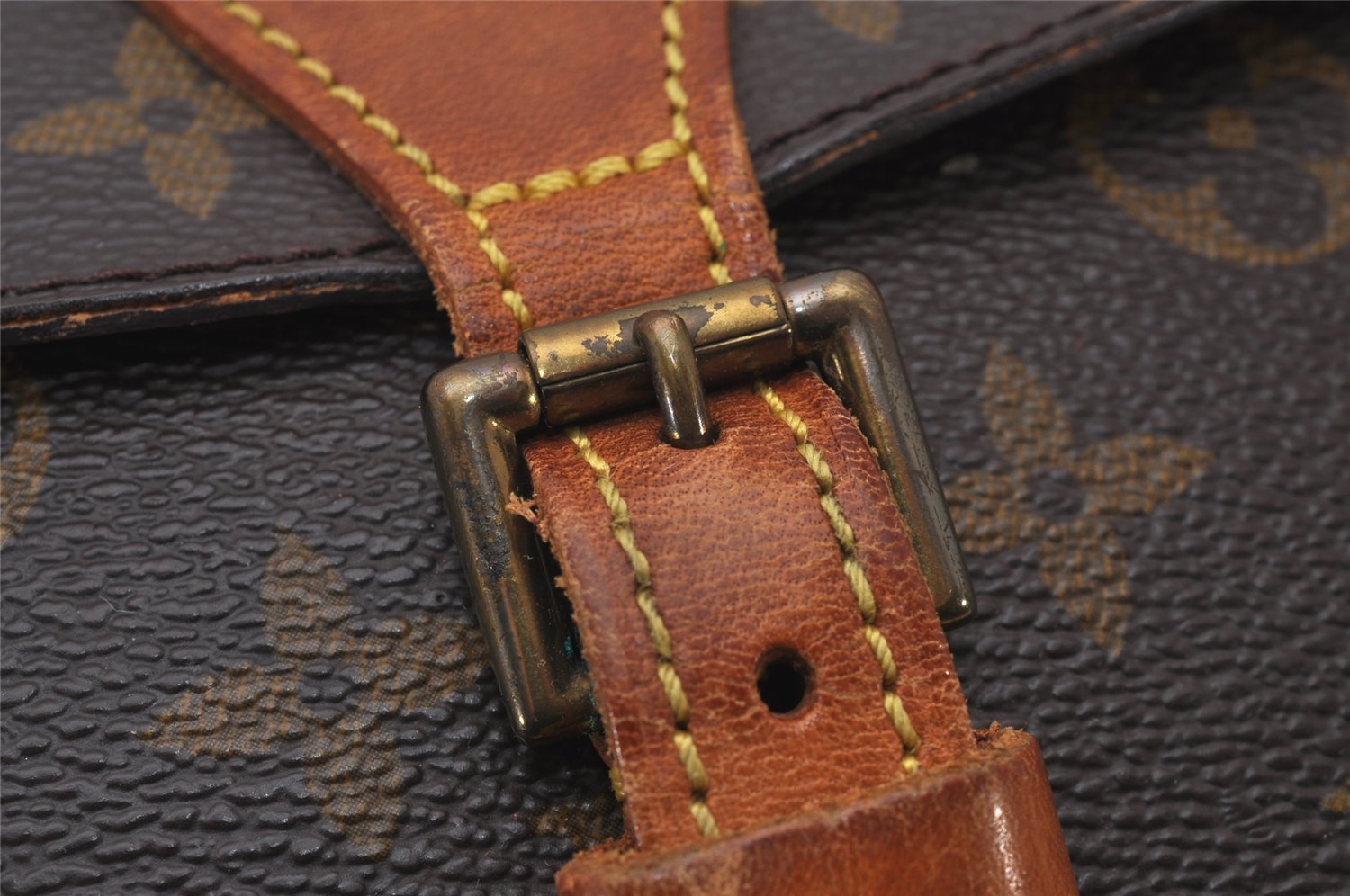 Authentic Louis Vuitton Monogram Jeune Fille MM M51226 Shoulder Bag Junk 8854I