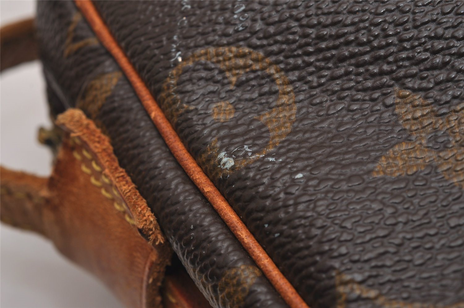 Authentic Louis Vuitton Monogram Jeune Fille MM M51226 Shoulder Bag Junk 8854I