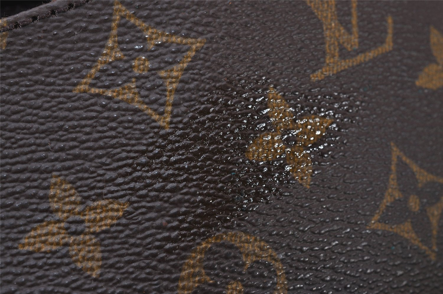 Authentic Louis Vuitton Monogram Jeune Fille MM M51226 Shoulder Bag Junk 8854I