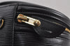 Authentic Louis Vuitton Epi Cannes Cosmetic Hand Bag Purse Black M48032 LV 8854J