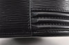 Authentic Louis Vuitton Epi Cannes Cosmetic Hand Bag Purse Black M48032 LV 8854J