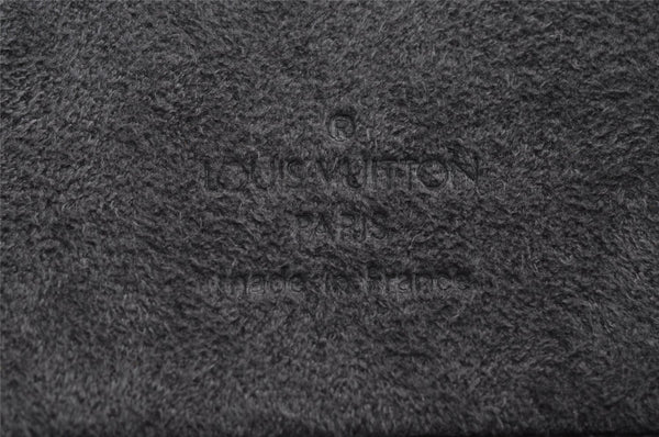 Authentic Louis Vuitton Epi Cannes Cosmetic Hand Bag Purse Black M48032 LV 8854J