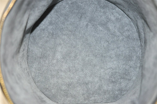 Authentic Louis Vuitton Epi Cannes Cosmetic Hand Bag Purse Black M48032 LV 8854J