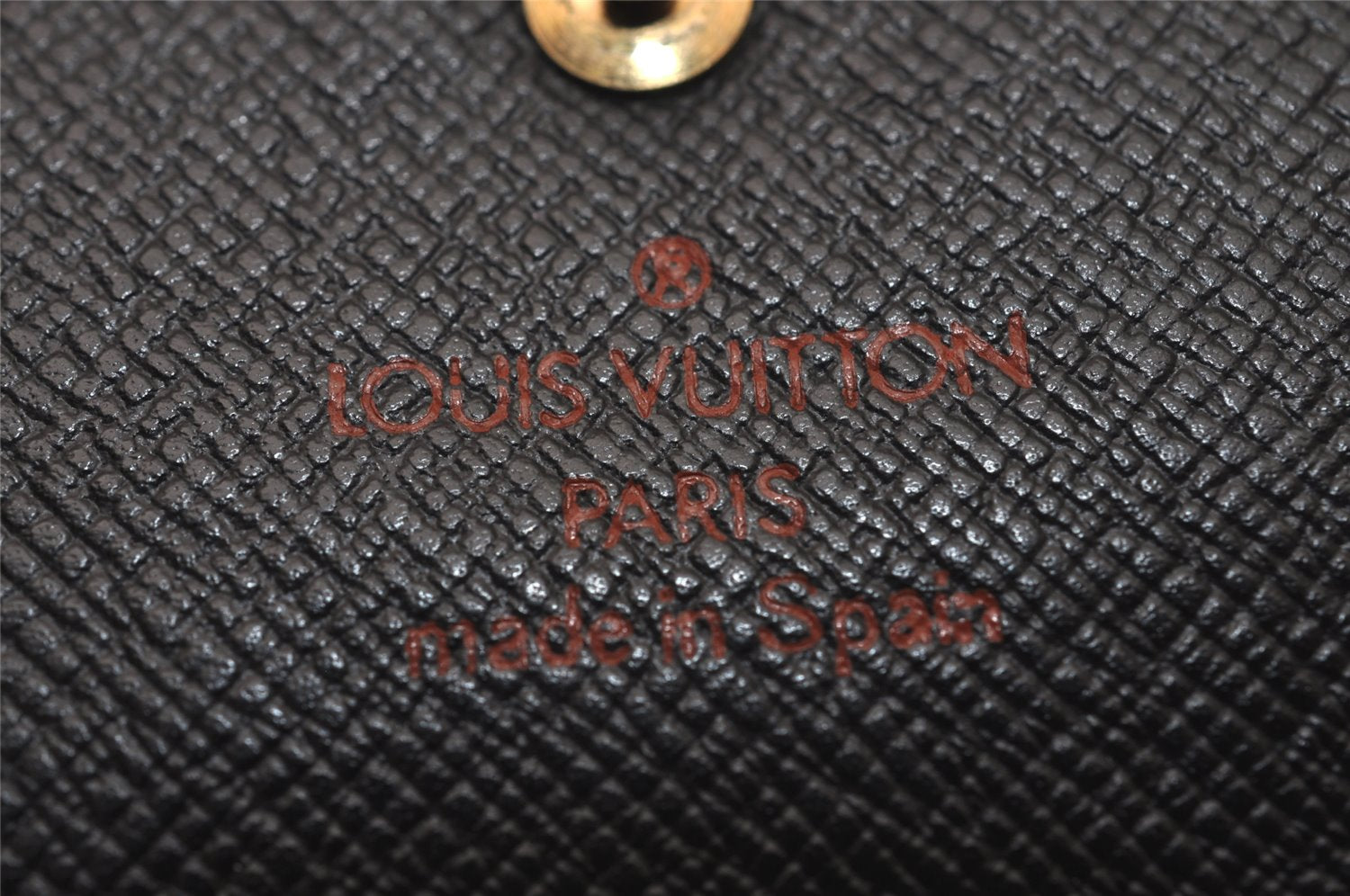 Authentic Louis Vuitton Epi Multicles 4 Key Case Black M63822 LV 8855J