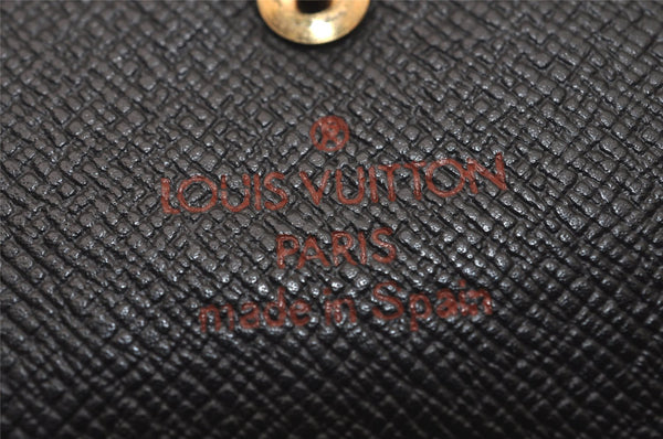 Authentic Louis Vuitton Epi Multicles 4 Key Case Black M63822 LV 8855J