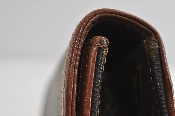 Authentic Louis Vuitton Monogram Pochette Dame GM M51810 Clutch Hand Bag 8856I