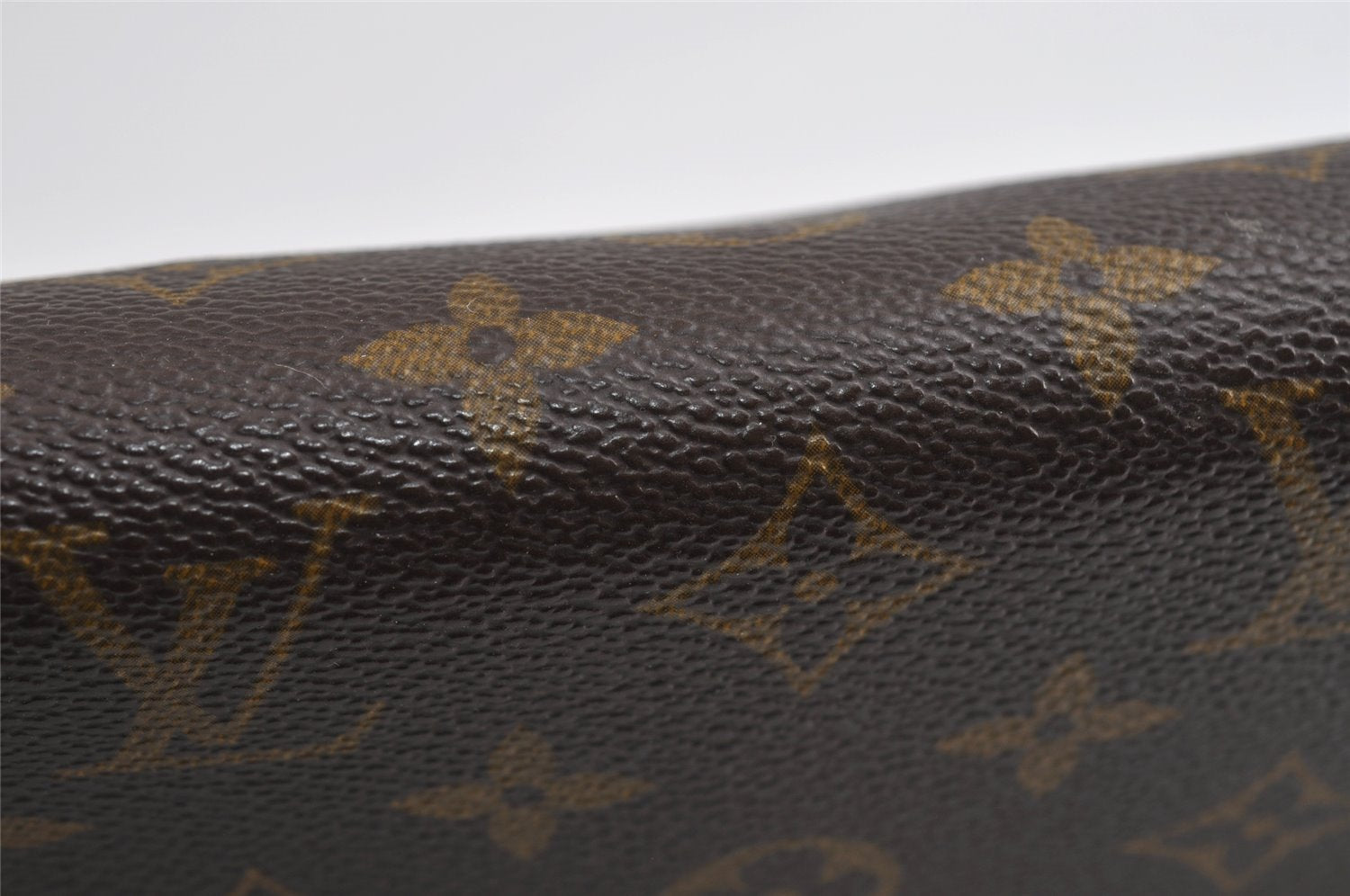 Authentic Louis Vuitton Monogram Pochette Dame GM M51810 Clutch Hand Bag 8856I