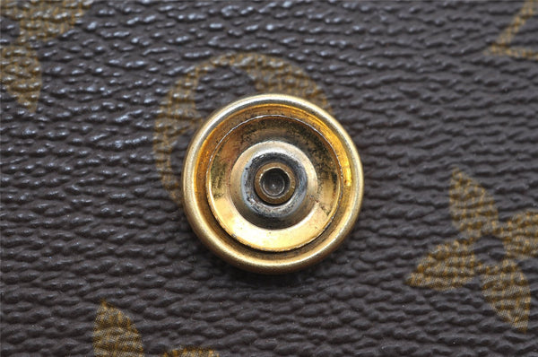 Authentic Louis Vuitton Monogram Pochette Dame GM M51810 Clutch Hand Bag 8856I