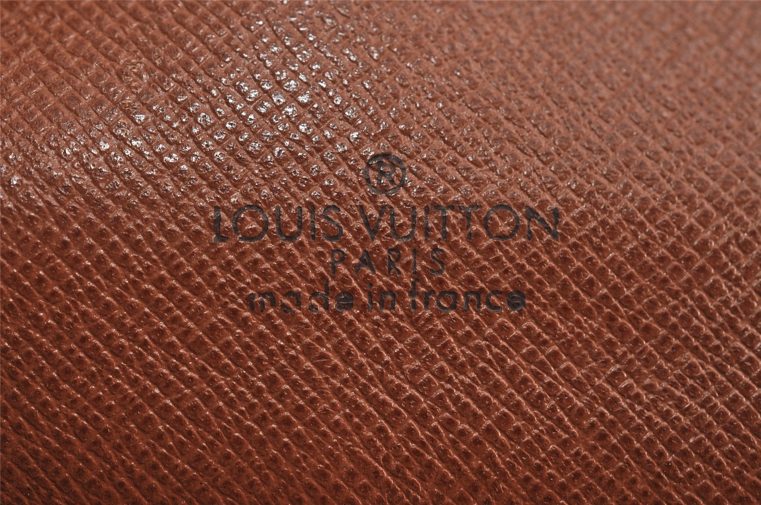 Authentic Louis Vuitton Monogram Pochette Dame GM M51810 Clutch Hand Bag 8856I