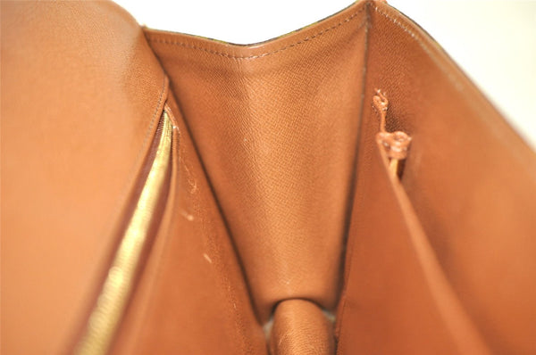 Authentic Louis Vuitton Monogram Pochette Dame GM M51810 Clutch Hand Bag 8856I