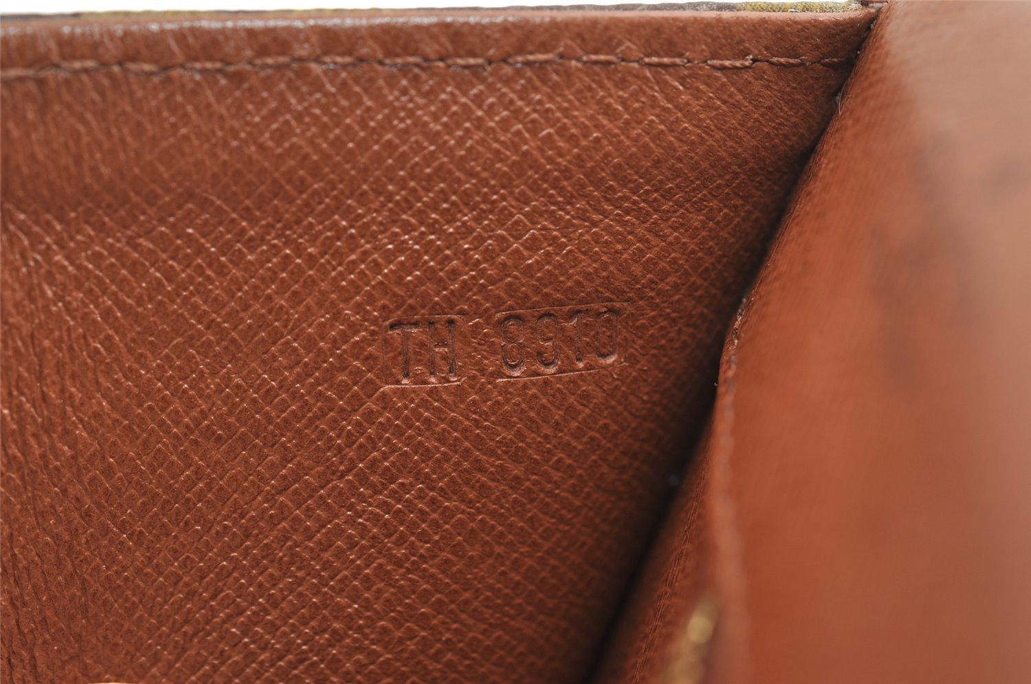 Authentic Louis Vuitton Monogram Pochette Dame GM M51810 Clutch Hand Bag 8856I