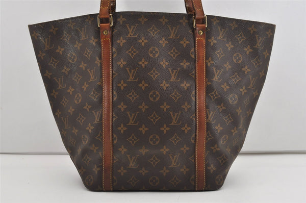 Authentic Louis Vuitton Monogram Sac Shopping PM Tote Bag M51108 LV 8858I