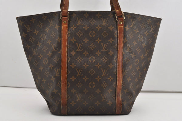 Authentic Louis Vuitton Monogram Sac Shopping PM Tote Bag M51108 LV 8858I