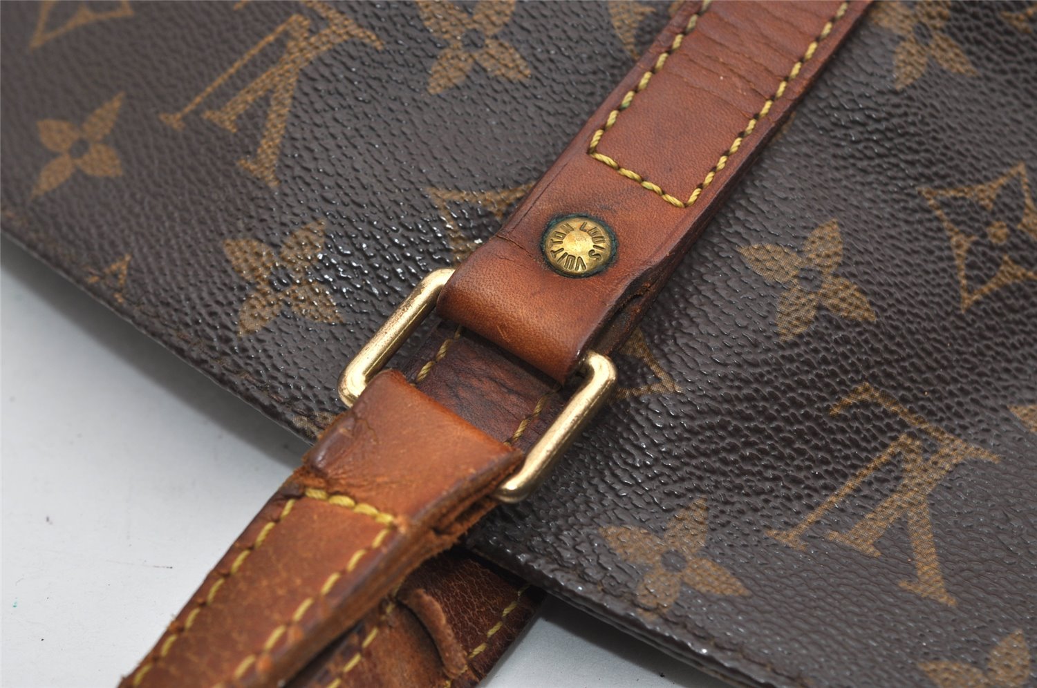 Authentic Louis Vuitton Monogram Sac Shopping PM Tote Bag M51108 LV 8858I