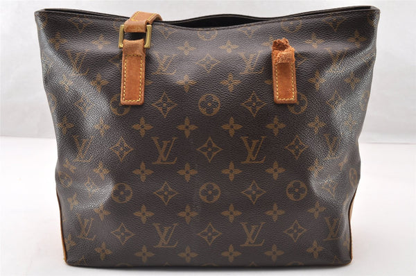 Authentic Louis Vuitton Monogram Cabas Piano Shoulder Tote Bag M51148 Junk 8859I