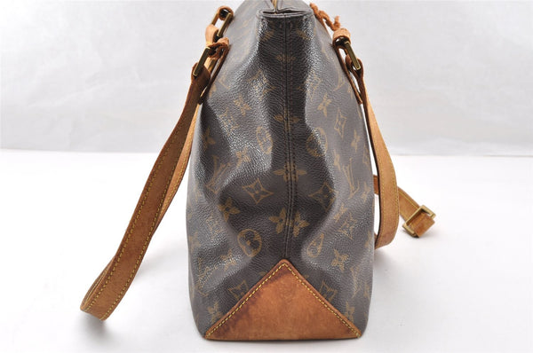 Authentic Louis Vuitton Monogram Cabas Piano Shoulder Tote Bag M51148 Junk 8859I