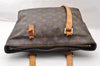 Authentic Louis Vuitton Monogram Cabas Piano Shoulder Tote Bag M51148 Junk 8859I