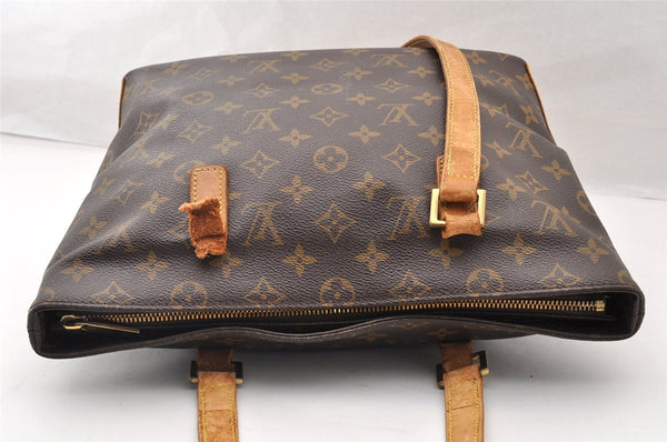Authentic Louis Vuitton Monogram Cabas Piano Shoulder Tote Bag M51148 Junk 8859I