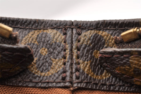 Authentic Louis Vuitton Monogram Cabas Piano Shoulder Tote Bag M51148 Junk 8859I