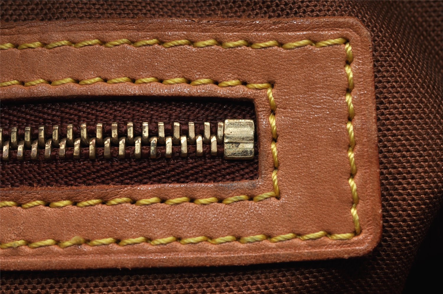 Authentic Louis Vuitton Monogram Cabas Piano Shoulder Tote Bag M51148 Junk 8859I