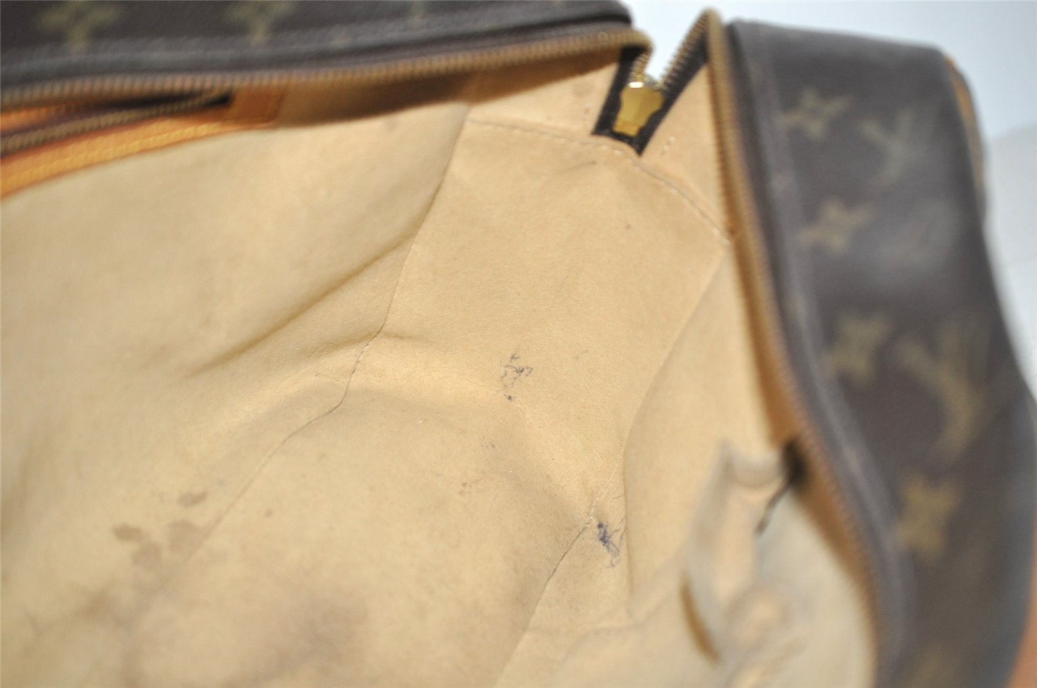 Authentic Louis Vuitton Monogram Cite GM Shoulder Bag M51181 LV Junk 8860I