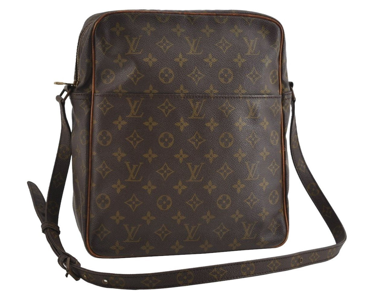 Authentic Louis Vuitton Monogram Marceau Shoulder Cross Body Bag M40264 LV 8861I