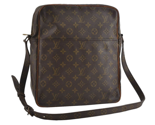 Authentic Louis Vuitton Monogram Marceau Shoulder Cross Body Bag M40264 LV 8861I