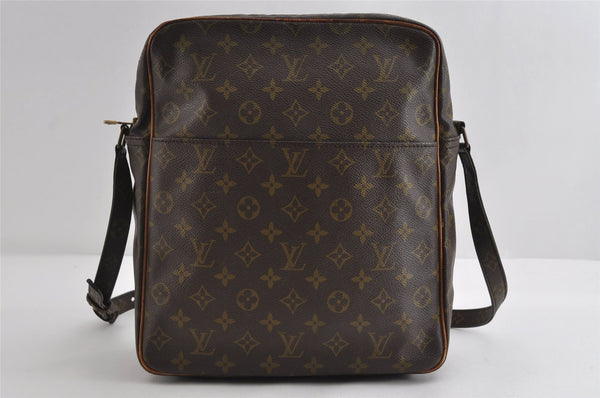 Authentic Louis Vuitton Monogram Marceau Shoulder Cross Body Bag M40264 LV 8861I