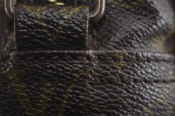 Authentic Louis Vuitton Monogram Marceau Shoulder Cross Body Bag M40264 LV 8861I