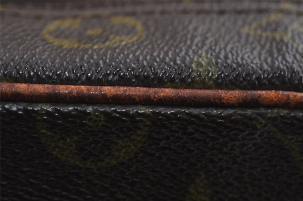 Authentic Louis Vuitton Monogram Marceau Shoulder Cross Body Bag M40264 LV 8861I