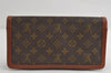 Auth Louis Vuitton Monogram Pochette Dame PM Clutch Hand Bag Old Model LV 8862I