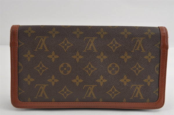 Auth Louis Vuitton Monogram Pochette Dame PM Clutch Hand Bag Old Model LV 8862I