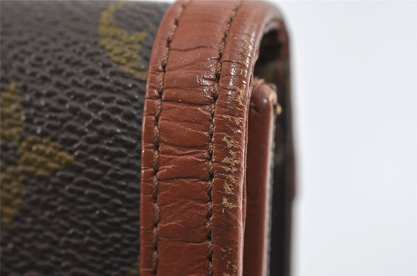 Auth Louis Vuitton Monogram Pochette Dame PM Clutch Hand Bag Old Model LV 8862I