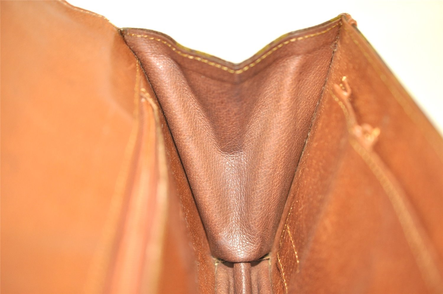 Auth Louis Vuitton Monogram Pochette Dame PM Clutch Hand Bag Old Model LV 8862I