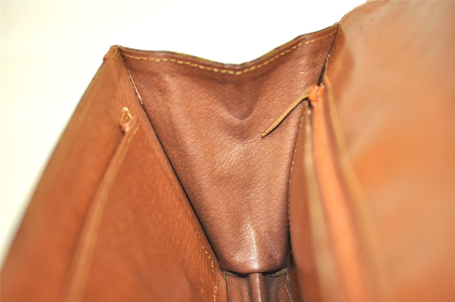 Auth Louis Vuitton Monogram Pochette Dame PM Clutch Hand Bag Old Model LV 8862I