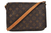 Authentic Louis Vuitton Monogram Musette Tango Shoulder Bag M51257 LV 8862J